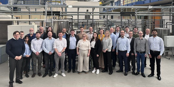 The image shows the ENPRO REUNION kickoff meeting
