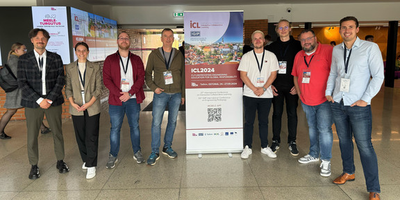 The picture shows part of the AD Team at the ICL2024.