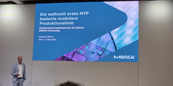 The picture shows Sebastian Härtner at the EFIuG 2026.