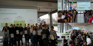 The picture shows the PeP poster show.