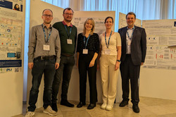 The image shows members of the laboratory of equipment design at the PEMT.