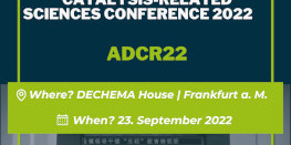 Advertisment for the nnual Digital Catalysis & Catalysis-Related Sciences Conference 2022.
