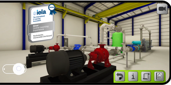 The pciture shows a screenshot from the software AR-flow.