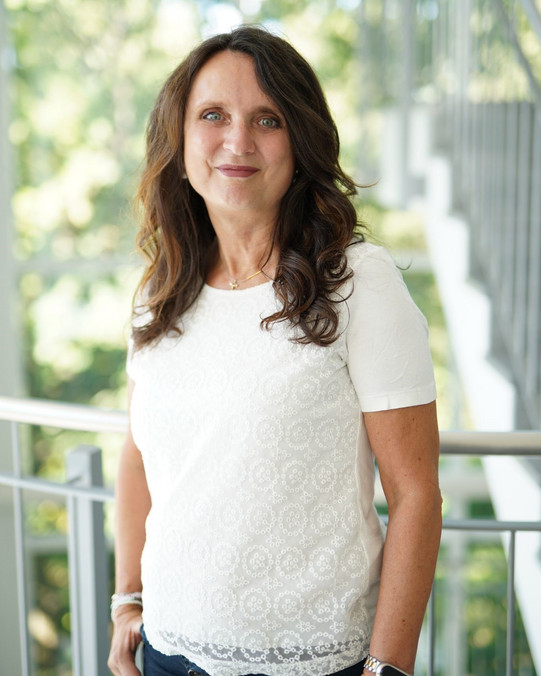 The picture shows Sabine Koch.